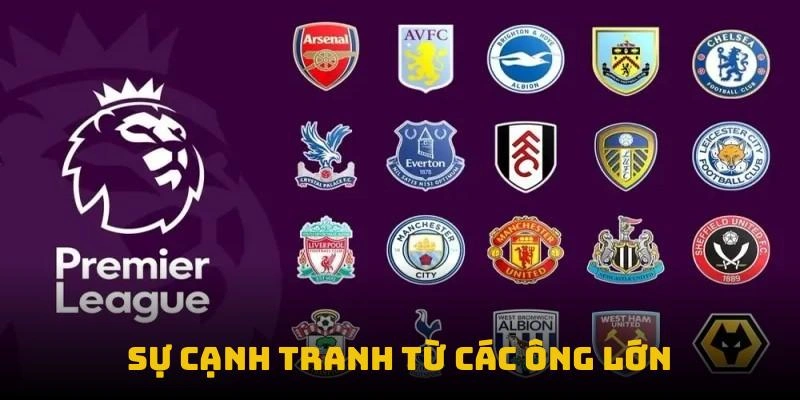 Sự cạnh tranh từ các ông lớn
